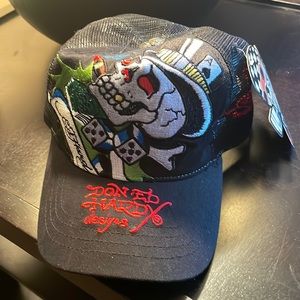 Ed Hardy unisex hat, new with tag , in Black , adjustable back